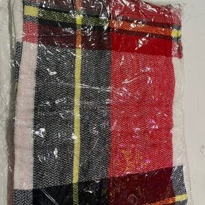 Colorful Plaid Scarf